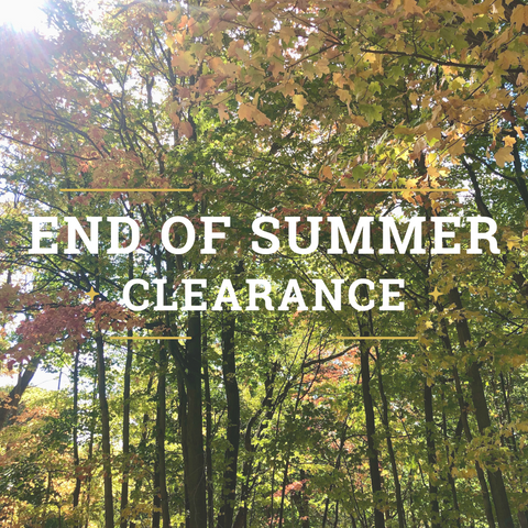 End of Summer Clearance (50% Off)